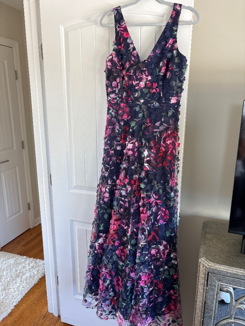 Floral elegant gown